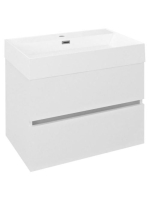 Sapho Odetta 2 fiókos mosdótartó szekrény 67x43,5 cm, fényes