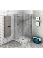 Polysan Fortis Line oldalfalhoz zuhanyajtó 90 cm, jobbos, kr