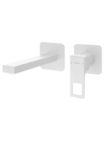 Sapho Forata falba építhető egykaros csaptelep, matt fehér F