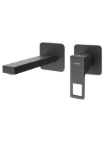 Sapho Forata falba építhető egykaros csaptelep, matt fekete