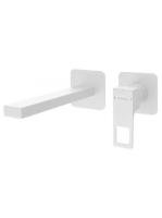 Sapho Forata falba építhető egykaros csaptelep, matt fehér F