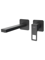 Sapho Forata falba építhető egykaros csaptelep, matt fekete