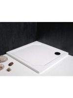 Sapho Gelco Aneta szögletes zuhanytálca 90x90 cm, fehér GA00