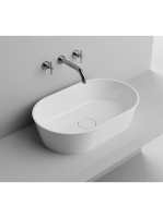 Sapho Gerano öntött márvány 60x38 mosdótál GN600 - Fürdőszob