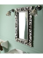 Sapho Samblung tükör 60x80 cm, Ezüst Antique (IN115) - Fürdő