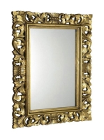 SCULE keretes tükör, 80x120cm, Silver Antique (IN316) - Fürd