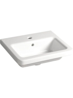 Sapho City kerámia mosdó 50x40 cm, fehér KE050 - Fürdőszoba