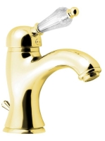 Sapho Kirké mosdó csaptelep automata leeresztővel, kristály