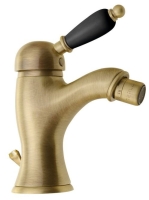 Sapho Kirké álló bidé csaptelep automata leeresztővel, feket