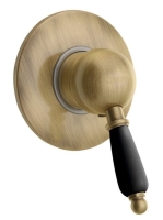 Sapho Kirké falba süllyesztett 1 irányú csaptelep, fekete ke