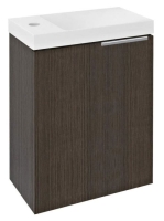 Sapho Latus X fali mosdótartó szekrény 39,4x50x22 cm, ruszti