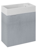 Sapho Latus IV fali mosdótartó szekrény 50x50x25 cm, balos/j