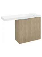 Sapho Latus VI mosdótartó szekrény 50x50x22 cm, jobbos, bard