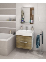 Sapho Mediena két fiókos mosdótartó szekrény 56x51x48,5 cm,