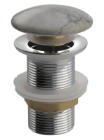 Sapho Dalma klik-klak leeresztő, szürke márvány MM713 - Fürd