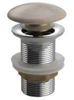 Sapho Dalma klik-klak leeresztő, bézs márvány MM727 - Fürdős