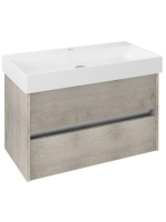 Sapho Nirona 2 fiókos mosdótartó szekrény pipererendezővel 8