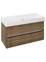 Sapho Nirona két fiókos mosdótartó szekrény 95x51,5x43 cm, p