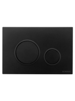 Schwab Vela nyomólap rejtett tartályokhoz, matt fekete P47-0