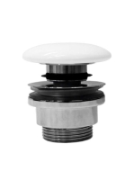 Sapho Gsi klik-klak lefolyó, túlfolyó nélkül, kerámia fedéll