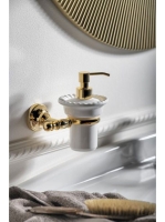 Sapho Perla Falra szerelhető szappanadagoló, arany PE1085 -