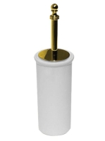 Sapho Perla WC-kefe tartó, arany PE1205 - Fürdőszoba - Fürdő