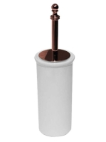 Sapho Perla WC-kefe tartó, rózsa arany PE1207 - Fürdőszoba -