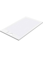 Sapho Gelco Ema öntött márvány zuhanytálca 120x80 cm, fehér