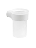 Sapho Pirenei fogkefetartó, matt fehér/tejüveg PI1002 - Fürd