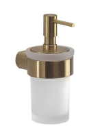 Sapho Pirenei fali üveg szappanadagoló 110 ml, matt aranyszí