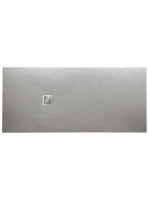 Sapho Gelco Mitia öntött márvány zuhanytálca 120x90 szürke P