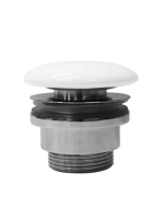 Sapho Gsi nem zárható mosdólefolyó, túlfolyó nélkül, fehér P