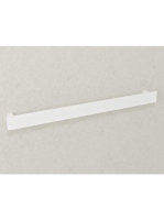 Sapho Patron fali alumínium törölközőtartó 80 cm, matt fehér