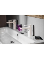 Sapho Spy egykaros mosdó csaptelep leeresztő nélkül, matt fe