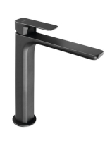 Sapho Spy magasított mosdócsaptelep, lefolyó nélkül, matt fe