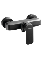 Sapho Spy zuhanycsaptelep, zuhanyszett nélkül, matt fekete P