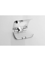 Sapho Flori WC-papírtartó fedéllel, króm RF007 - Fürdőszoba