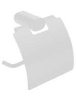 Sapho Flori WC-papírtartó fedéllel, matt fehér RF007/14 - Fü