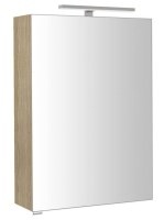 Sapho Riwa ajtós tükrös szekrény LED világítással 50x70x17 c