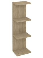 Sapho Riwa fali nyitott polcos szekrény 20x70x15 cm, bardini