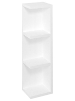 Sapho Riwa nyitott polcos szekrény 20x70x15 cm, fényes fehér
