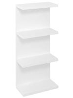 Sapho Riwa nyitott polcos szekrény 30x70x15 cm, fényes fehér