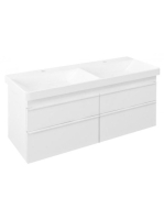 Sapho Sitia mosdótartó szekrény 2 fiókkal 116x50x44 cm, matt