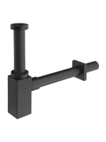 Sapho mosdó szifon 1 1/4-32mm, matt fekete SI415 - Fürdőszob