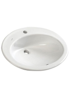 Sapho Tropico kerámia mosdó 58x46 cm, fehér TP230 - Fürdőszo