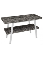 Sapho Twiga mosdótartó asztal 120x72x50 cm, matt fehér/zúzot