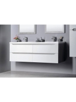 Sapho Wave II négy fiókos mosdótartó szekrény 150x50x48 cm,