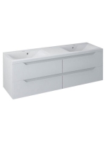 Sapho Wave II négy fiókos mosdótartó szekrény 150x50x48 cm,