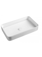 Sapho Blade kerámia mosdó, 65x40 cm, fehér WH051 - Fürdőszob