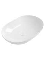 Sapho Balisong kerámia mosdó 60x40 cm, fehér WH080 - Fürdősz